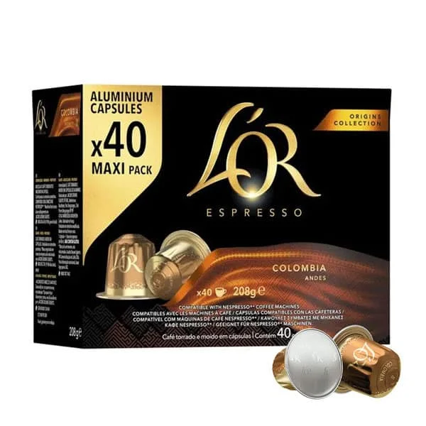 Φωτογραφία προϊόντος: L Or Colombia 40 τμχ | Nespresso