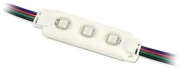 Φωτογραφία προϊόντος: Led SIGN Module 3*5050 SMD 12V 0.72W IP67 RGB