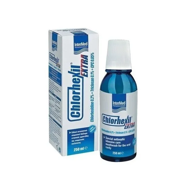 Φωτογραφία προϊόντος: Chlorhexil Extra Mouthwash Στοματικό Διάλυμα 250ml