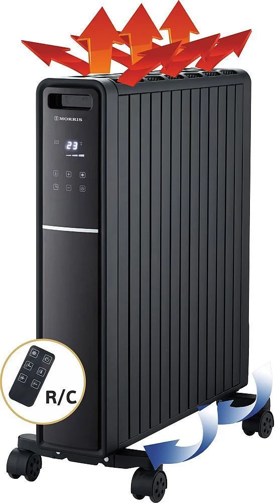 Φωτογραφία προϊόντος: Morris MHR-20042 Θερμοπομπός Δαπέδου 2000W με Ηλεκτρονικό Θερμοστάτη 55.3x66cm (έως 3 άτοκες δόσεις)