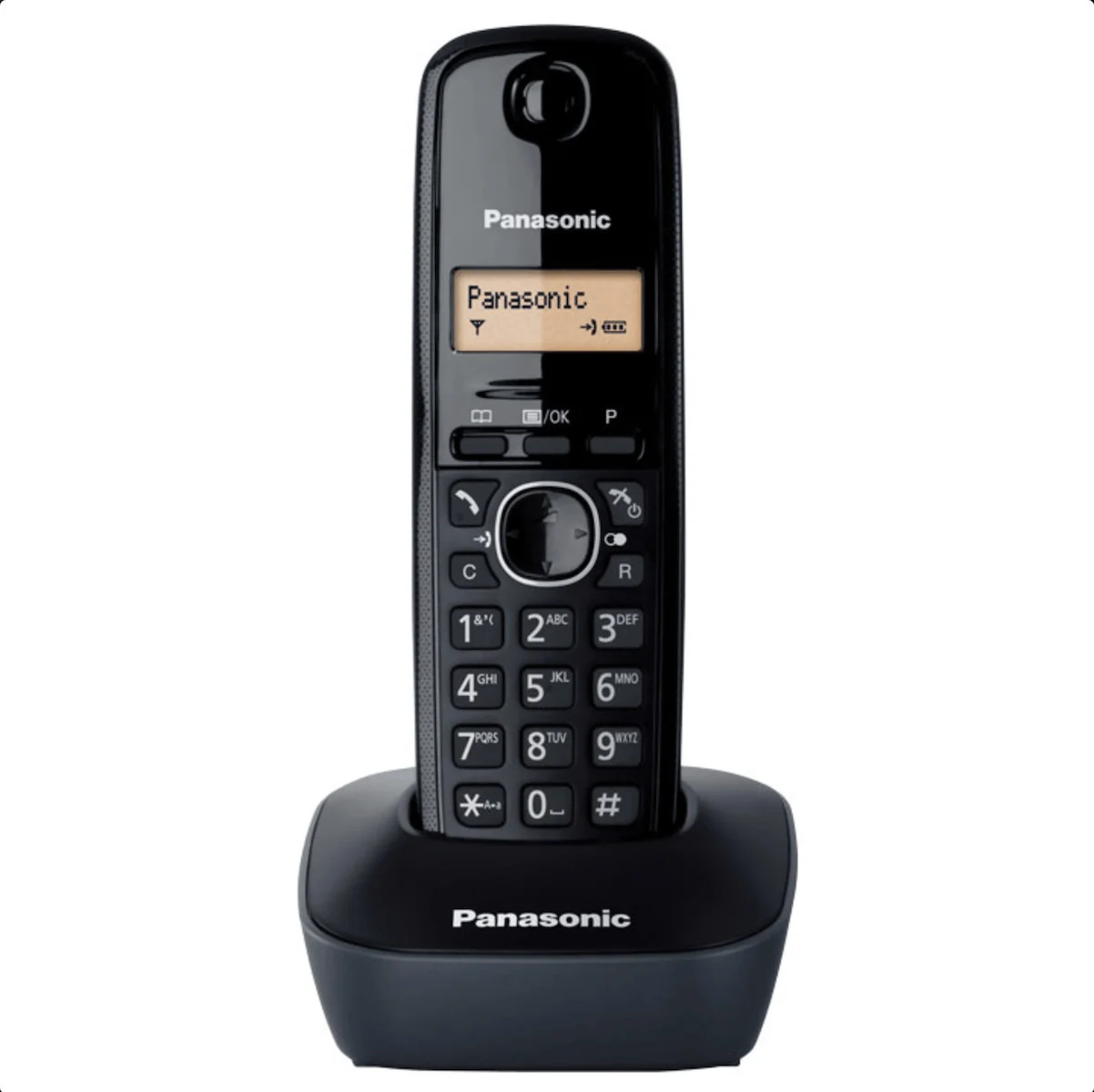 Φωτογραφία προϊόντος: Panasonic KX-TG1611GRH Ασύρματο Τηλέφωνο Μαύρο