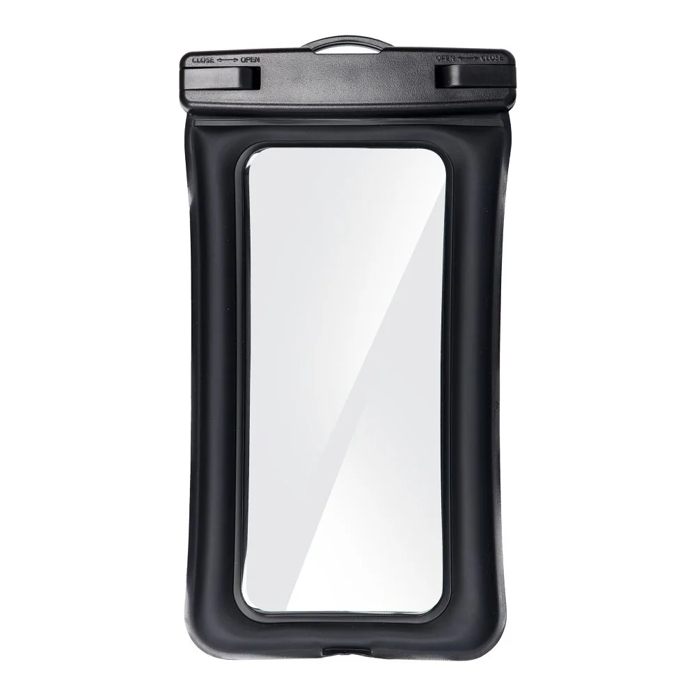 Φωτογραφία προϊόντος: . Waterproof AIRBAG for mobile phone with plastic closing - black