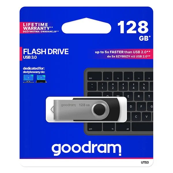 Φωτογραφία προϊόντος: USB Memory GOODRAM UTS3 128GB USB 3.2