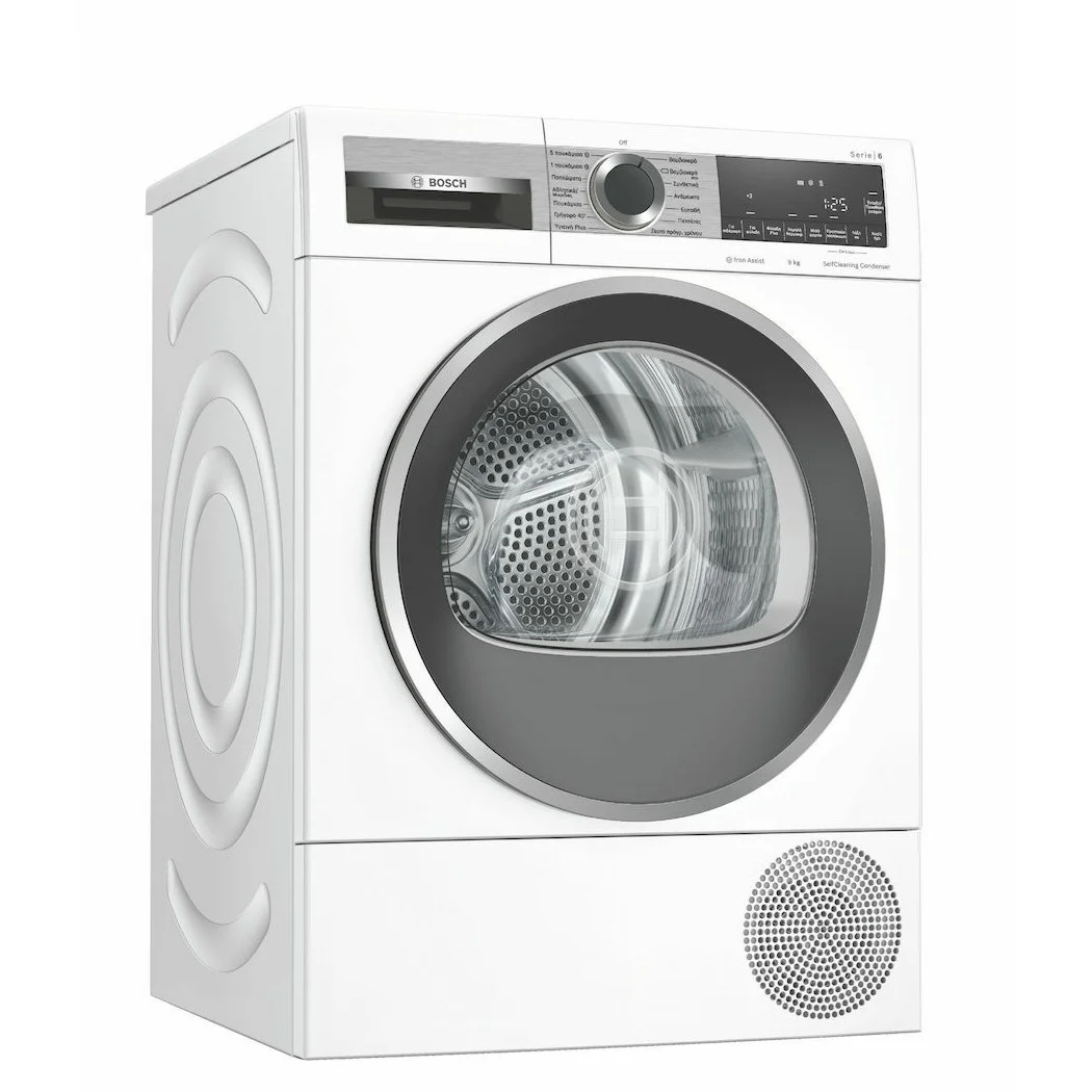 Φωτογραφία προϊόντος: Bosch WQG245A9GR Στεγνωτήριο 9kg A++ με Αντλία Θερμότητας (έως 3 άτοκες δόσεις)