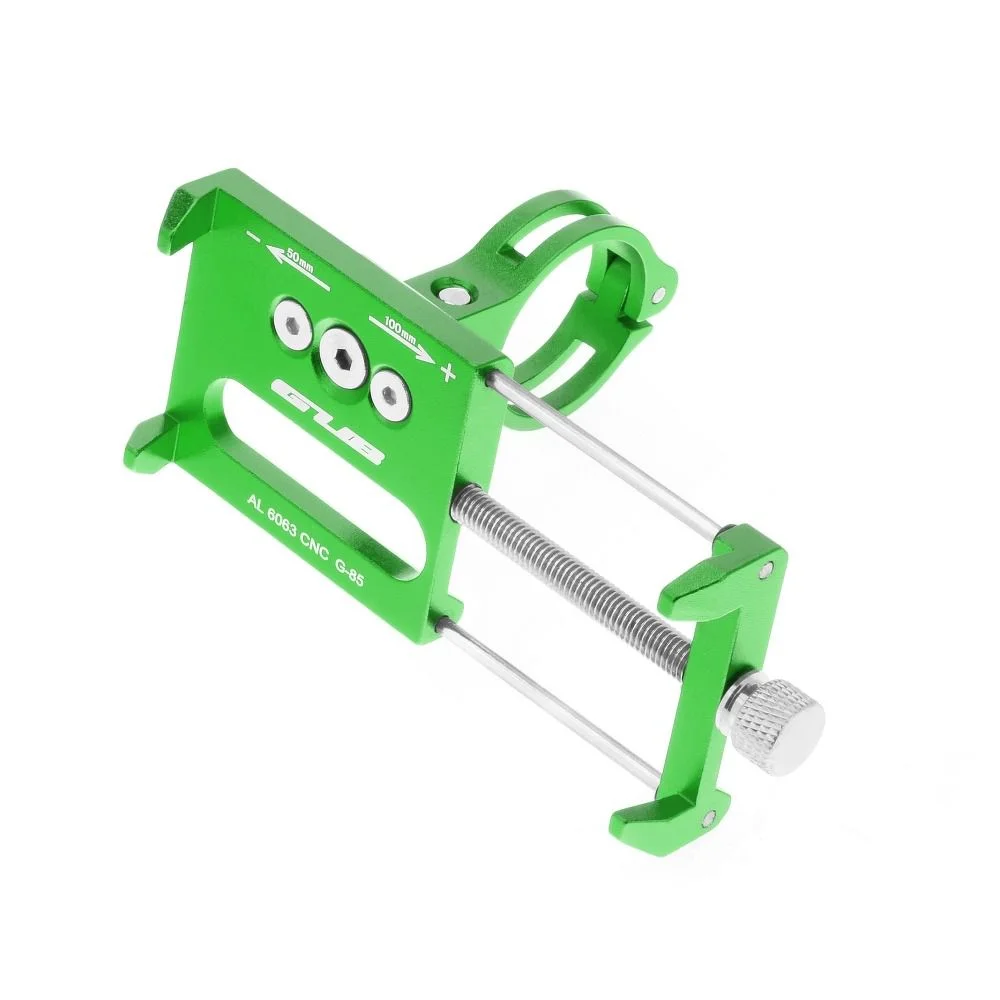Φωτογραφία προϊόντος: . Bike holder GUB G85 green for mobile phone Metal