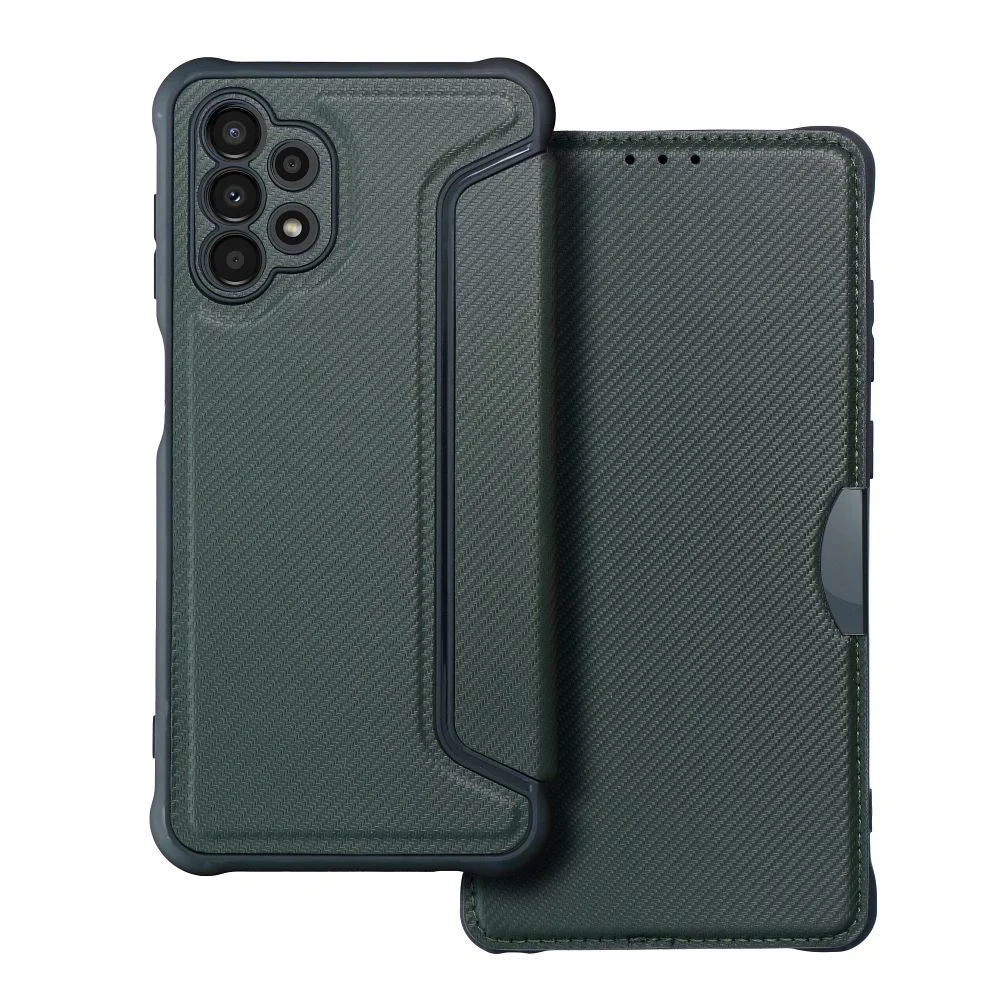 Φωτογραφία προϊόντος: . RAZOR Book for SAMSUNG A13 4G dark green