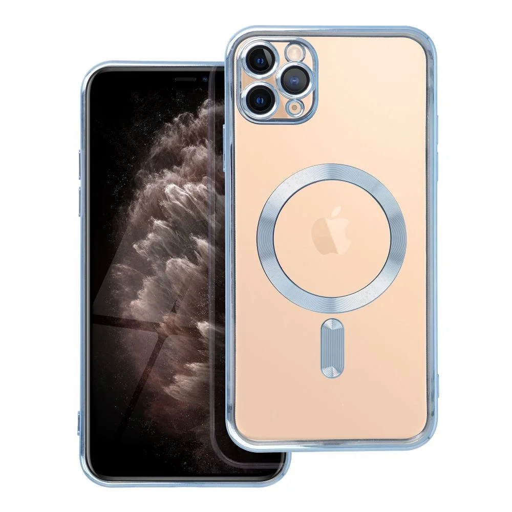 Φωτογραφία προϊόντος: . Electro Mag Cover case compatible with MagSafe for IPHONE 11 PRO MAX blue