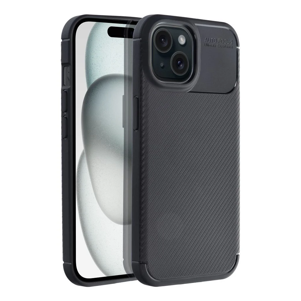 Φωτογραφία προϊόντος: . CARBON PREMIUM Case for IPHONE 155 black