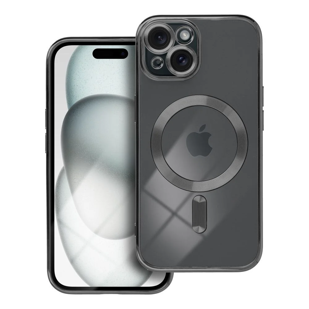 Φωτογραφία προϊόντος: . Electro Mag Cover case compatible with MagSafe for IPHONE 15 black