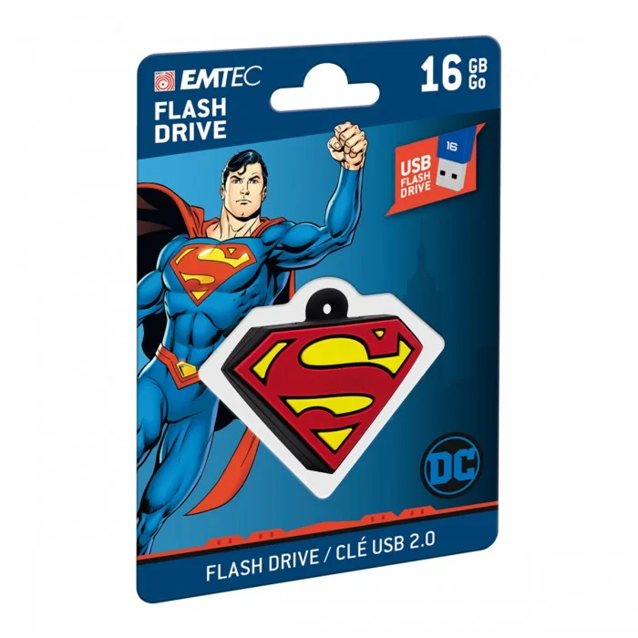 Φωτογραφία προϊόντος: Emtec Flash USB 2.0 Collector DC Superman 16GB - ECMMD16GDCC01