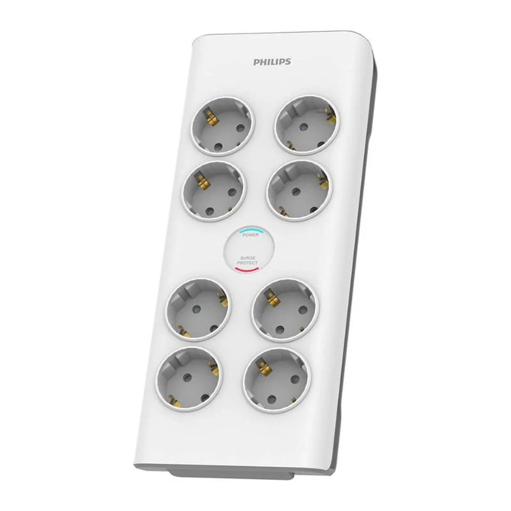 Φωτογραφία προϊόντος: Philips SPN7080WA/GRS Πολύπριζο Ασφαλείας 8 Θέσεων με Καλώδιο 2m Λευκό