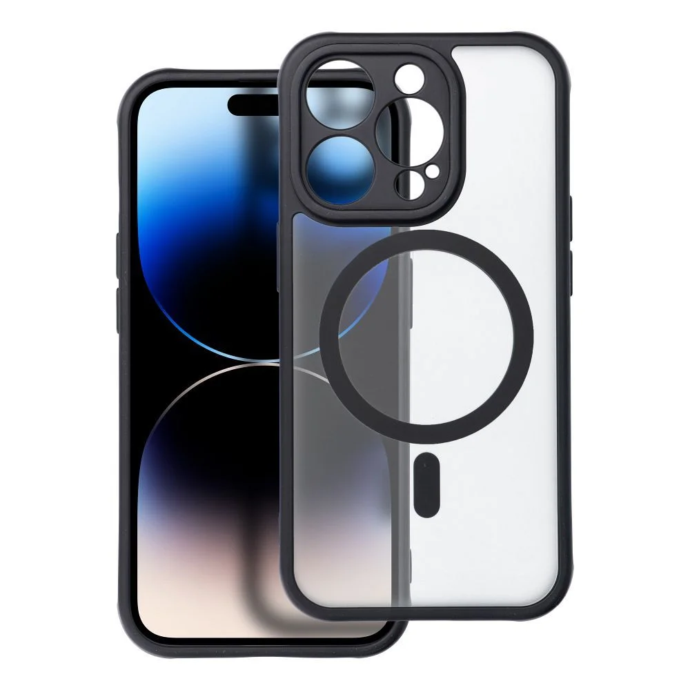 Φωτογραφία προϊόντος: . Full Matte Mag Cover case compatible with MagSafe for IPHONE 14 PRO black