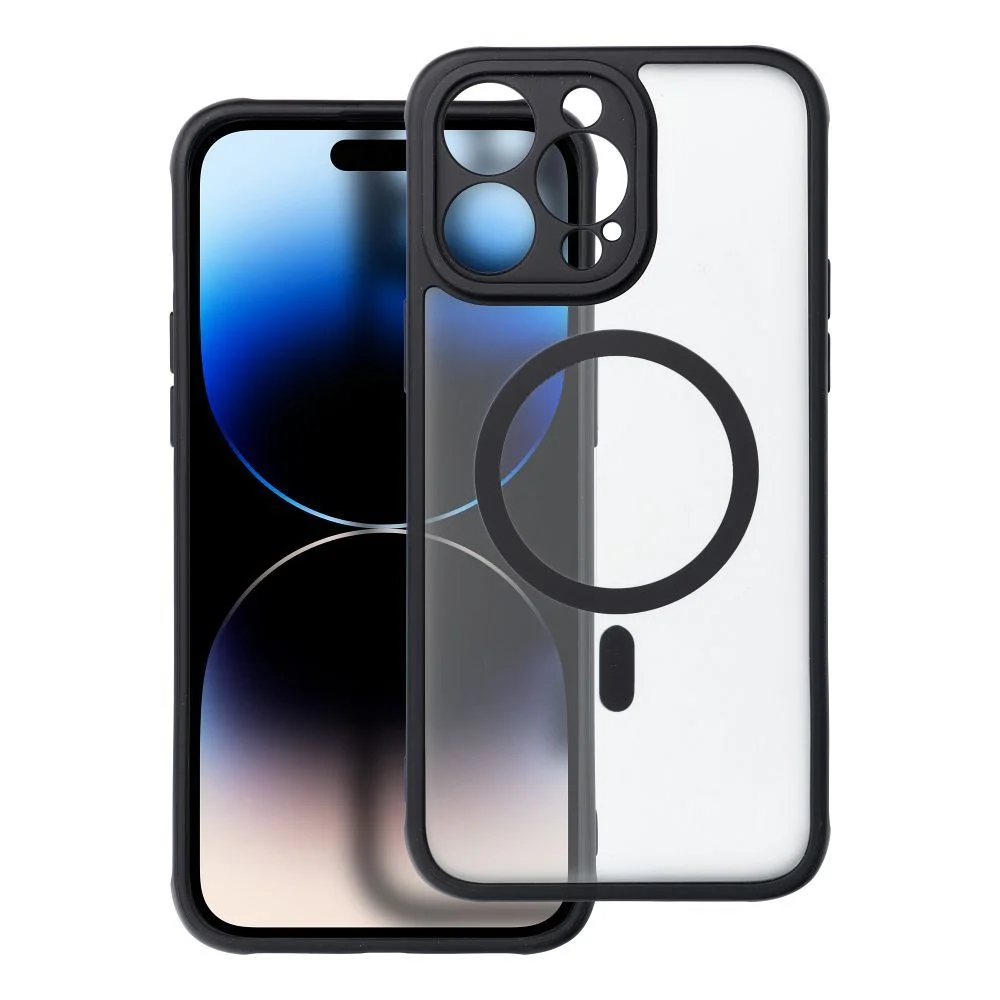 Φωτογραφία προϊόντος: . Full Matte Mag Cover case compatible with MagSafe for IPHONE 14 PRO MAX black
