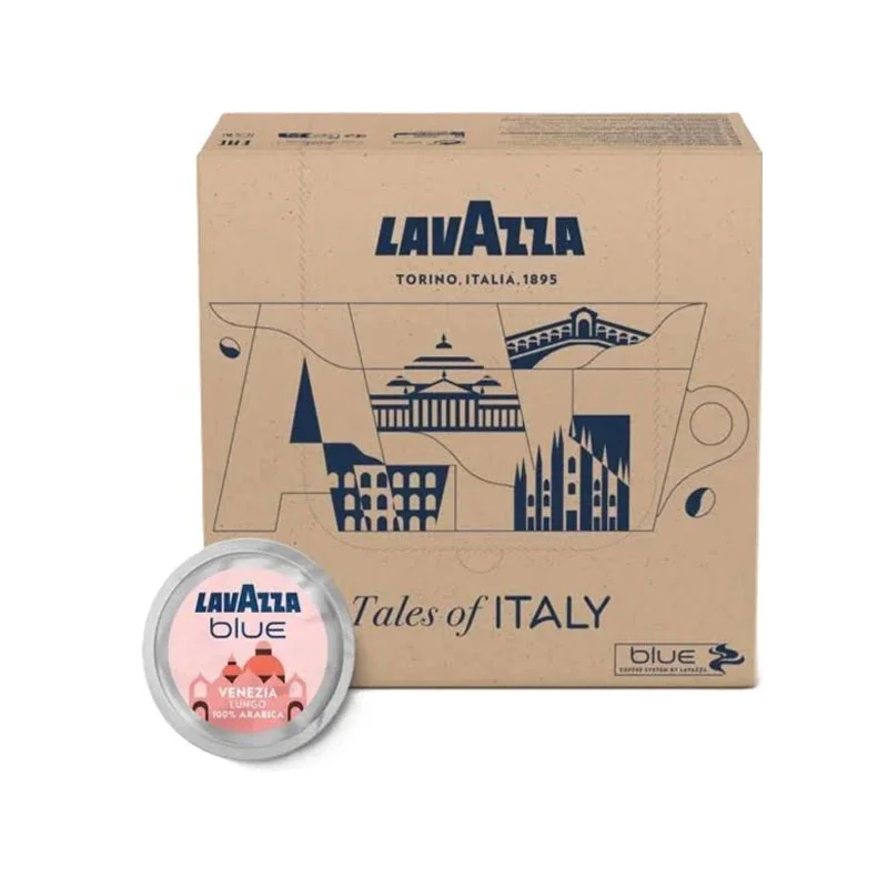Φωτογραφία προϊόντος: Κάψουλες Lavazza Blue Venezia Lungo 100% Arabica - 100 τεμ.