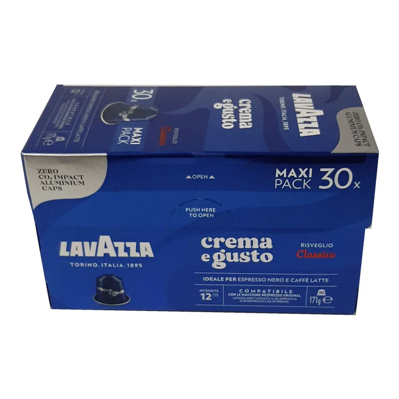 Φωτογραφία προϊόντος: Lavazza Crema E Gusto κάψουλες Nespresso αλουμινίου - 30 τεμάχια