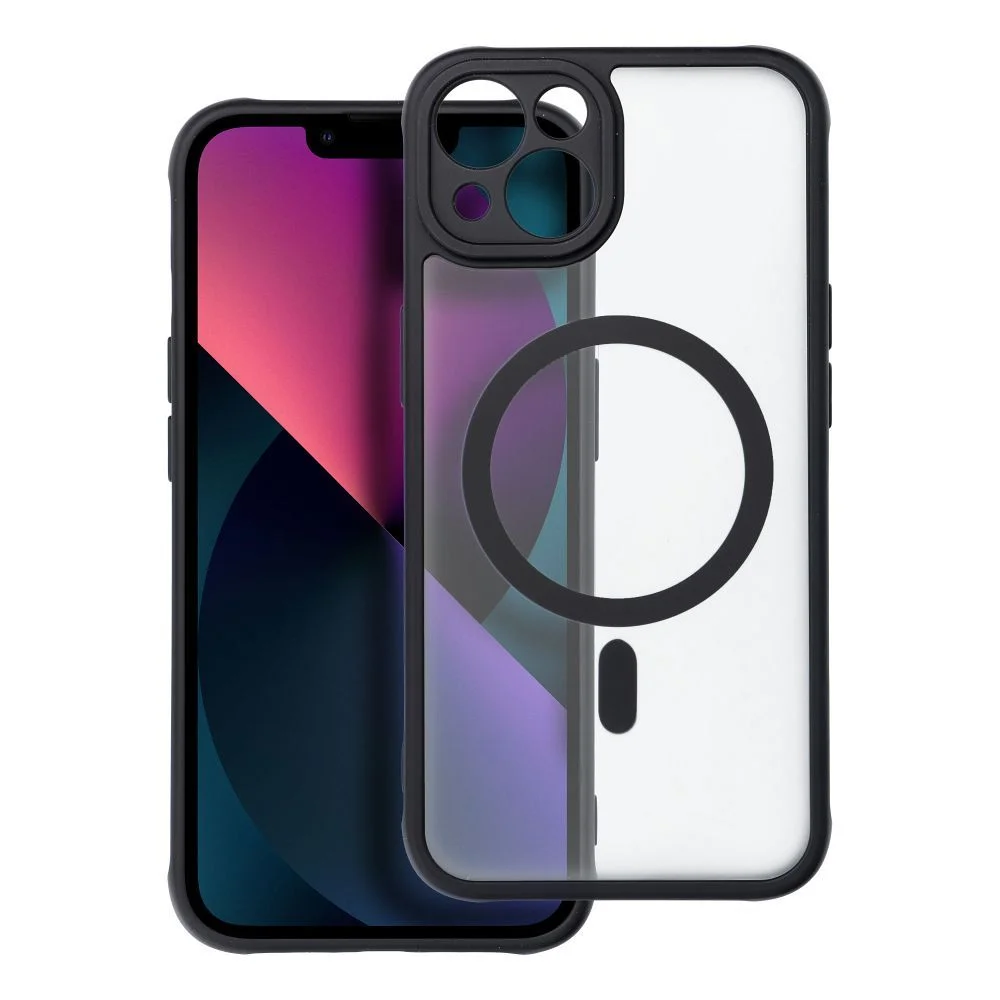 Φωτογραφία προϊόντος: . Full Matte Mag Cover case compatible with MagSafe for IPHONE 13 black