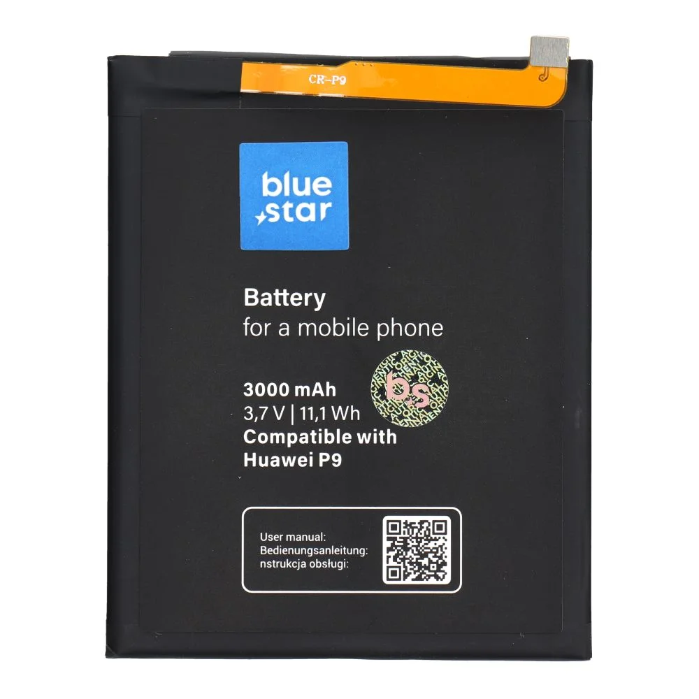 Φωτογραφία προϊόντος: . Battery for Huawei P9/P9 Lite/P8 Lite (2017)/P10 Lite/P20 Lite/Honor 9 Lite 3000 mAh Li-Ion Blue Star Premium
