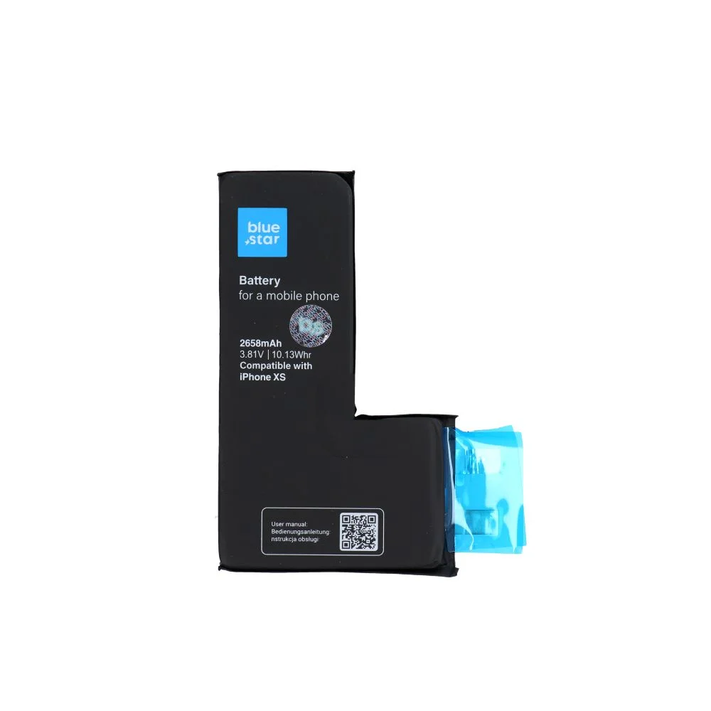 Φωτογραφία προϊόντος: . Battery Cell kit (Spot Welding Required) without BMS for Iphone XS 2658 mAh Blue Star HQ