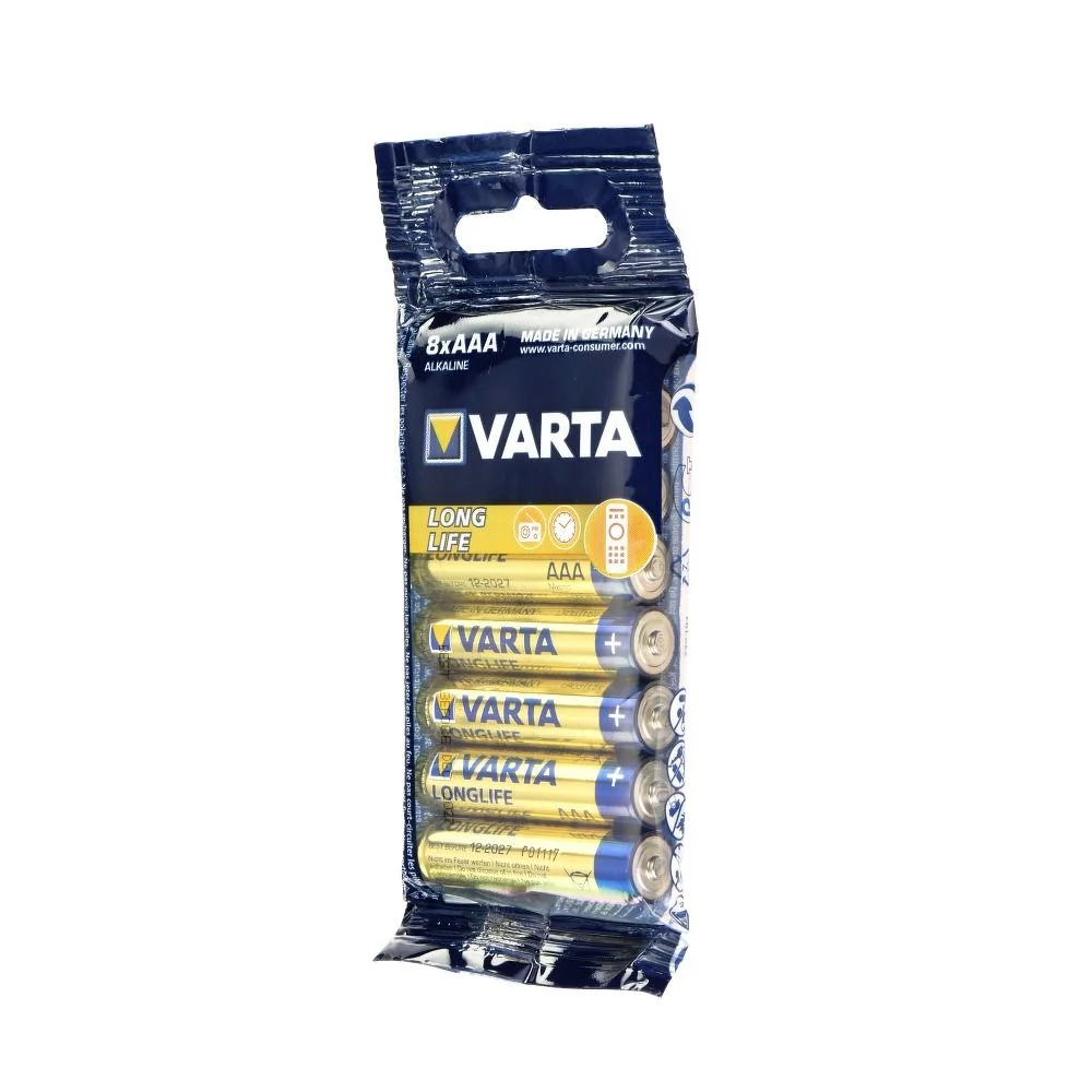Φωτογραφία προϊόντος: . VARTA alkaline battery R3 (AAA) Longlife 8 szt