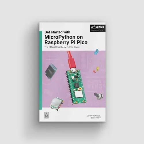 Φωτογραφία προϊόντος: Get Started with MicroPython on Raspberry Pi Pico, 2nd Edition
