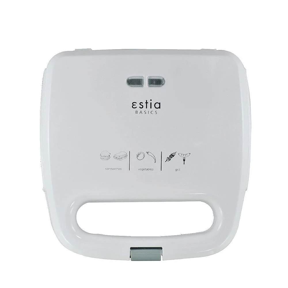 Φωτογραφία προϊόντος: Estia 06-11154 Gusto Τοστιέρα για 2 Τοστ 750W Λευκή