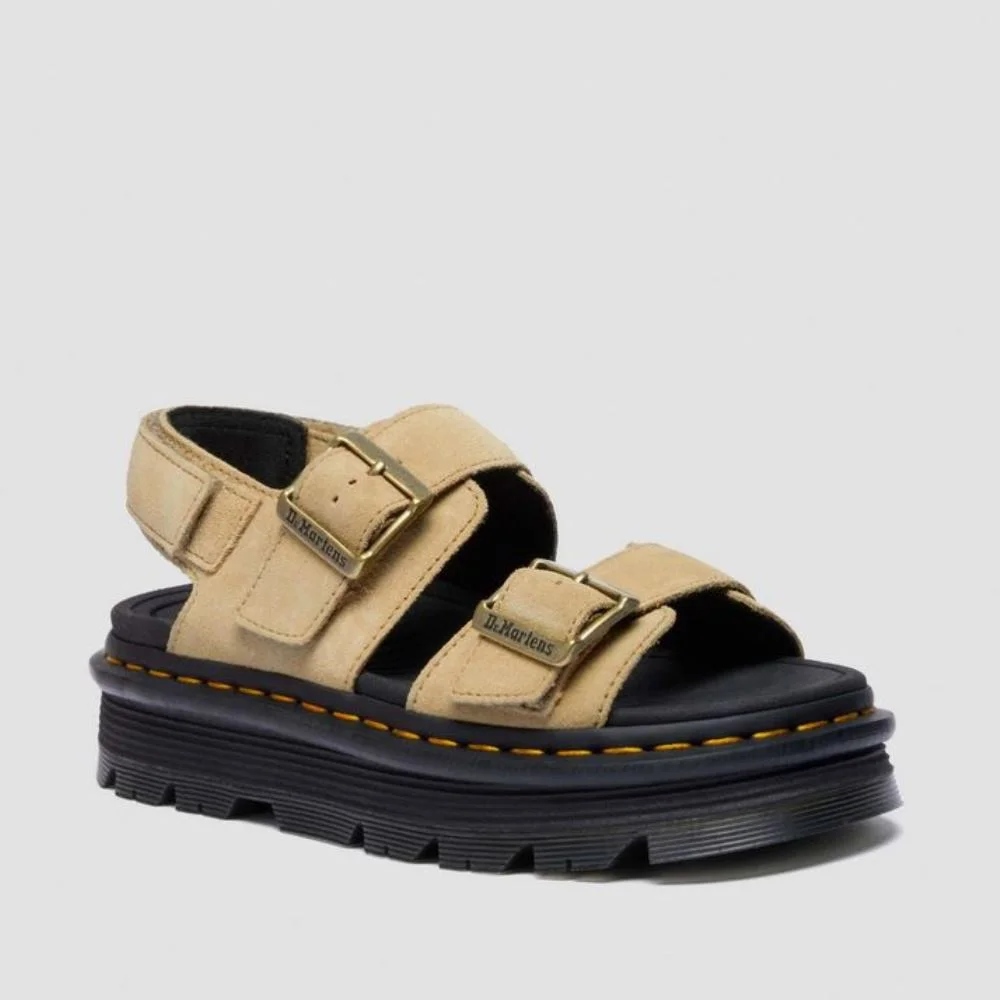 Φωτογραφία προϊόντος: DR.MARTENS ZEBZAG SUEDE LEATHER SANDALS WOMEN DR.MARTENS ΜΠΕΖ (42689200)