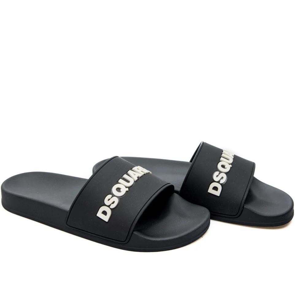 Φωτογραφία προϊόντος: DSQUARED2 LOGO POOL SLIDES MEN DSQUARED2 ΜΑΥΡΟ (FSM0085-17208869-2124)