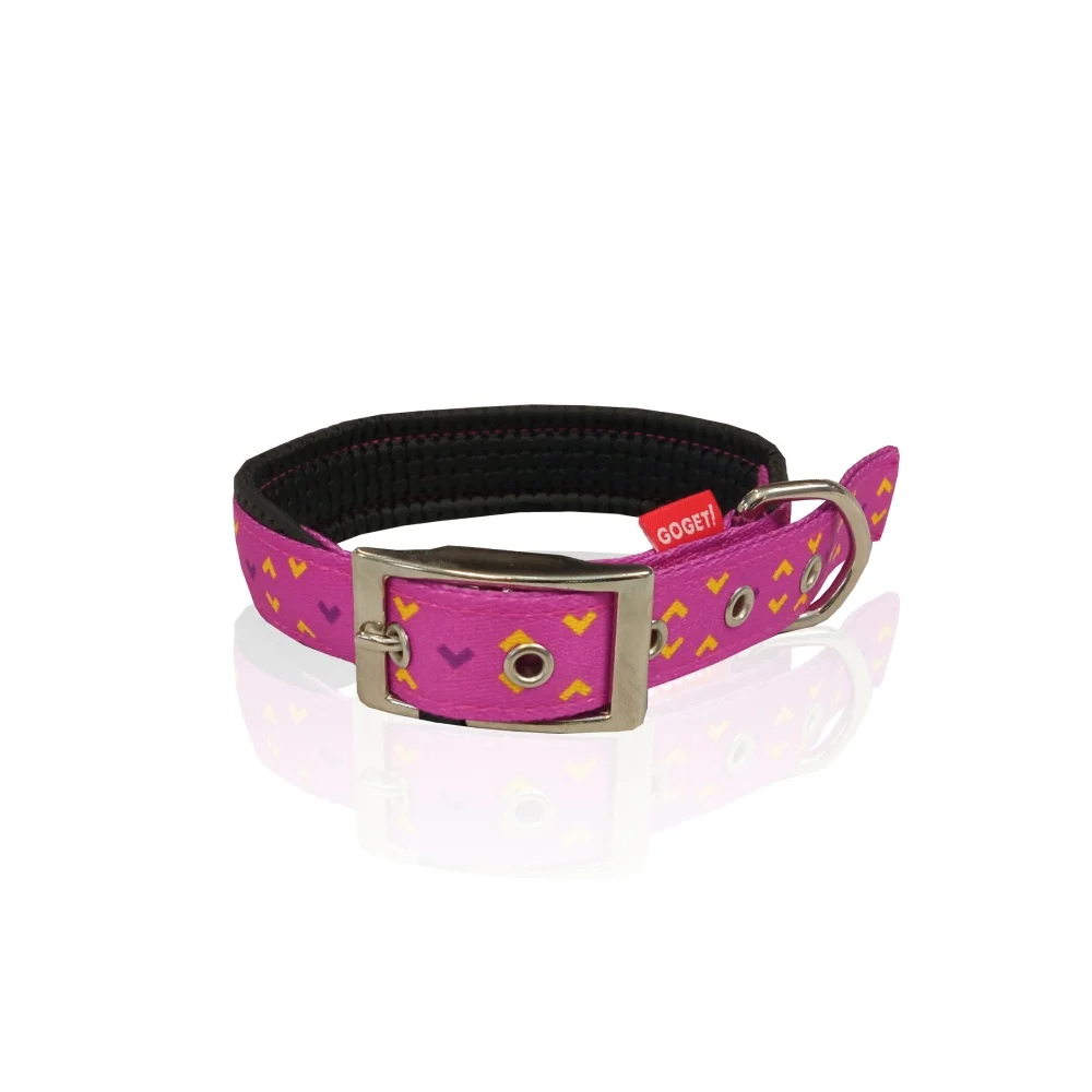 Φωτογραφία προϊόντος: Pet Interest Go Get Περιλαίμιο Neoprene Motivo Rosa L 2.5x50cm