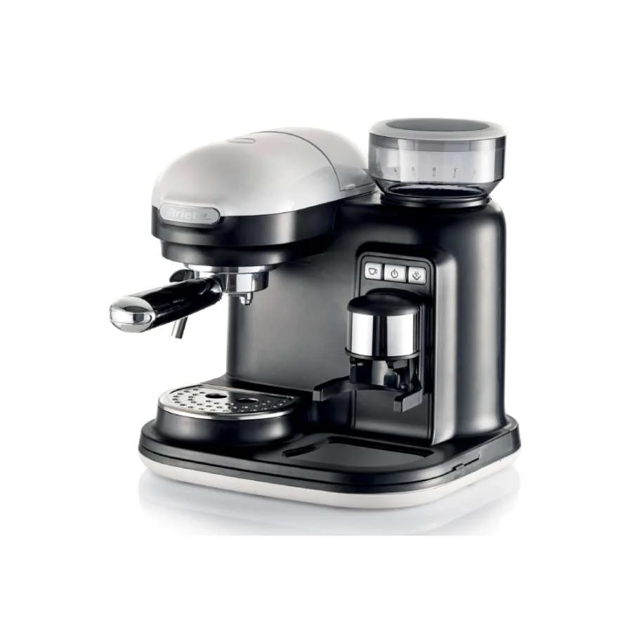 Φωτογραφία προϊόντος: Ariete Moderna White 1318/01 Μηχανή Espresso 1080W Πίεσης 15bar με Μύλο Άλεσης (έως 3 άτοκες δόσεις)