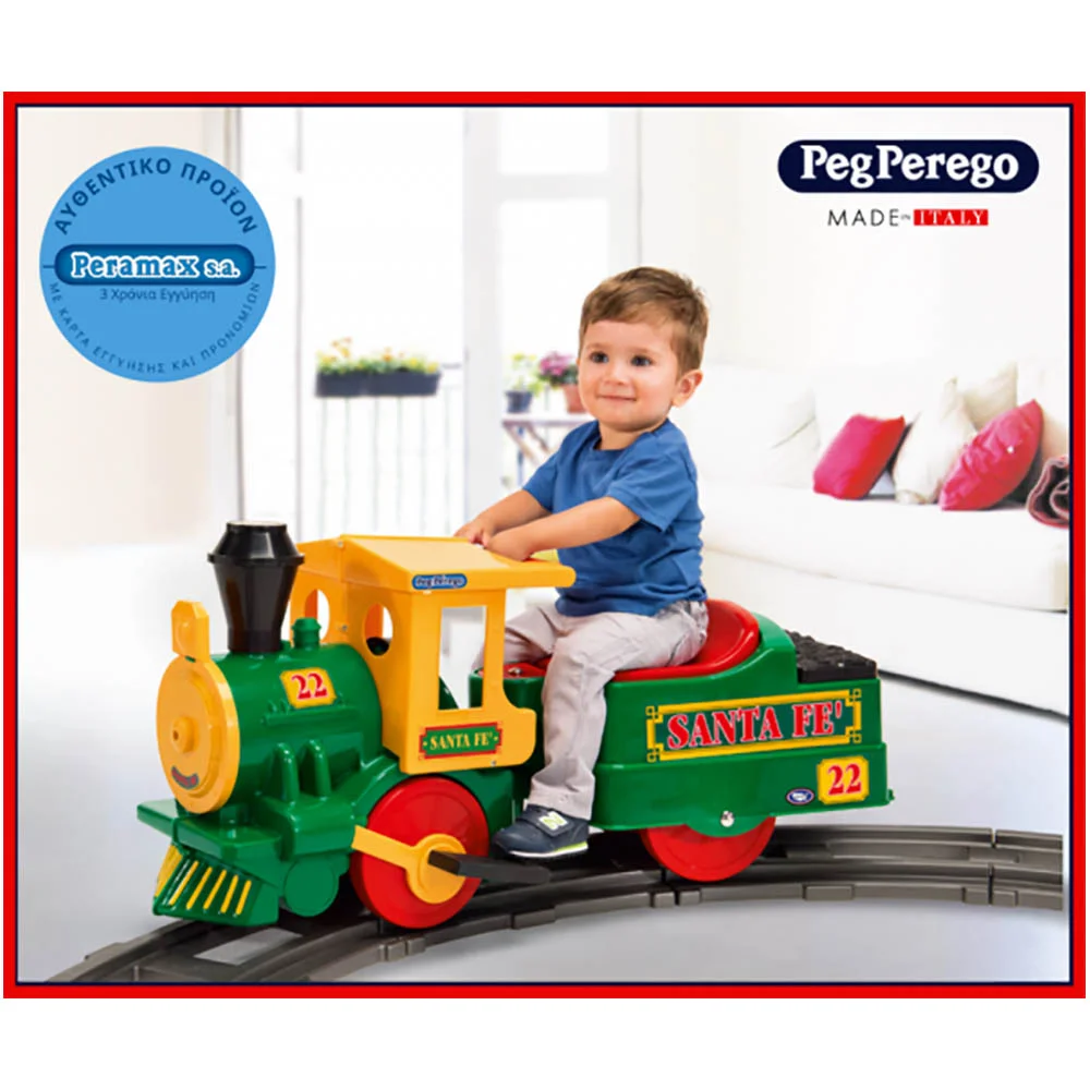 Φωτογραφία προϊόντος: Peg Perego Santa Fe Ride on Train Green - ED1071