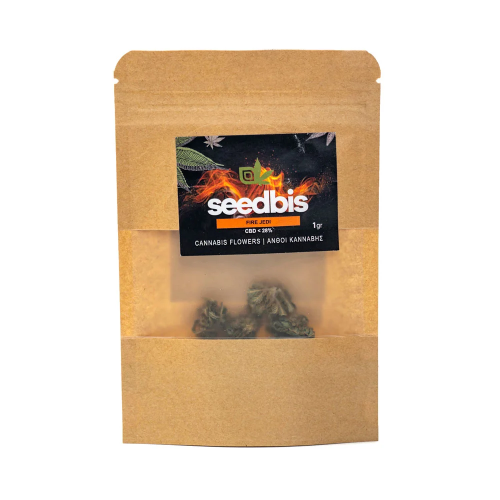 Φωτογραφία προϊόντος: Ανθοί Κάνναβης FIRE JEDI 28% CBD (1g/2g/4g) - Seedbis