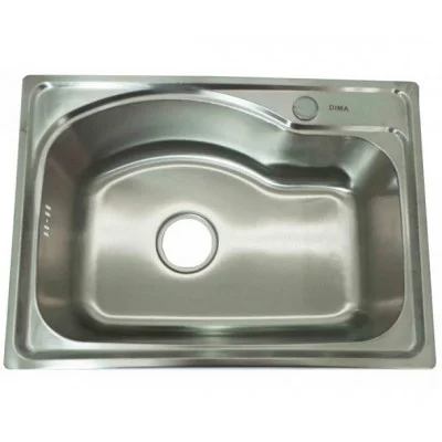 Φωτογραφία προϊόντος: Νεροχύτης Gloria Dima 304 Inox 580 x 420 x 215 x 0,7mm 18-5842