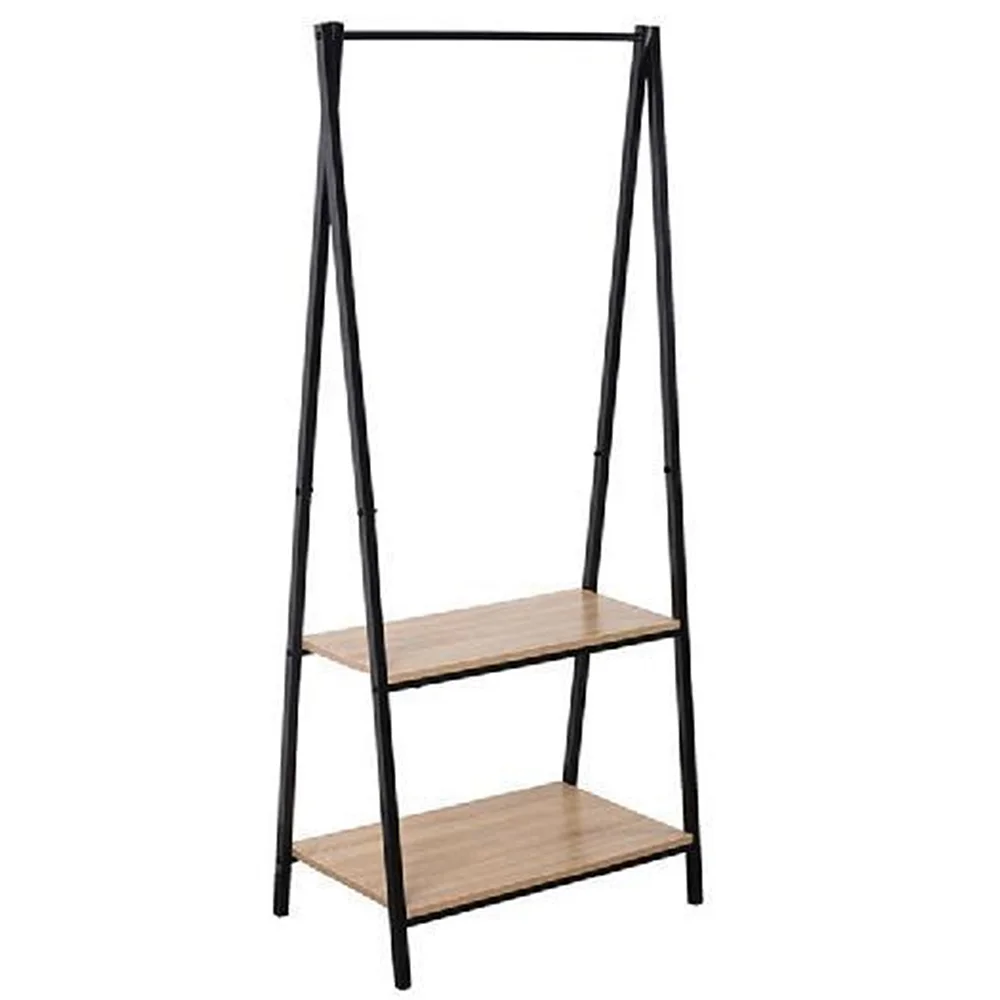 Φωτογραφία προϊόντος: LIBERTA FREE ΝΤΟΥΛΑΠΑ SONOMA 64x40x150cm - ΜΟΡΙΟΣΑΝΙΔΑ ΜΕ ΕΠΕΝΔΥΣΗ ΜΕΛΑΜΙΝΗΣ CARTA - ΜΕΤΑΛΛΟ - 64Μx40Πx150Υ