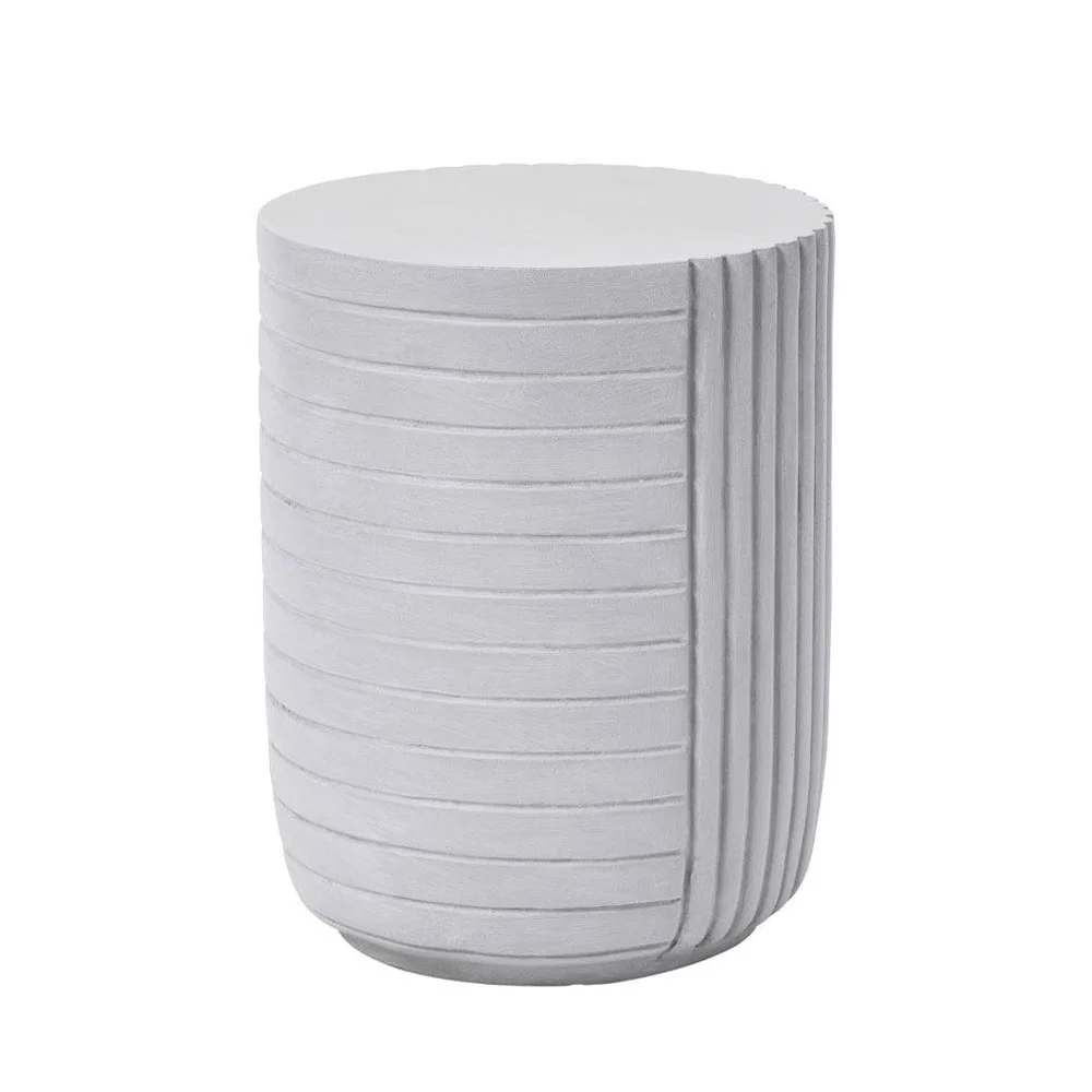 Φωτογραφία προϊόντος: LIBERTA GEOMETRICAL 2 SIDE TABLE ΛΕΥΚΟ 35x35x46