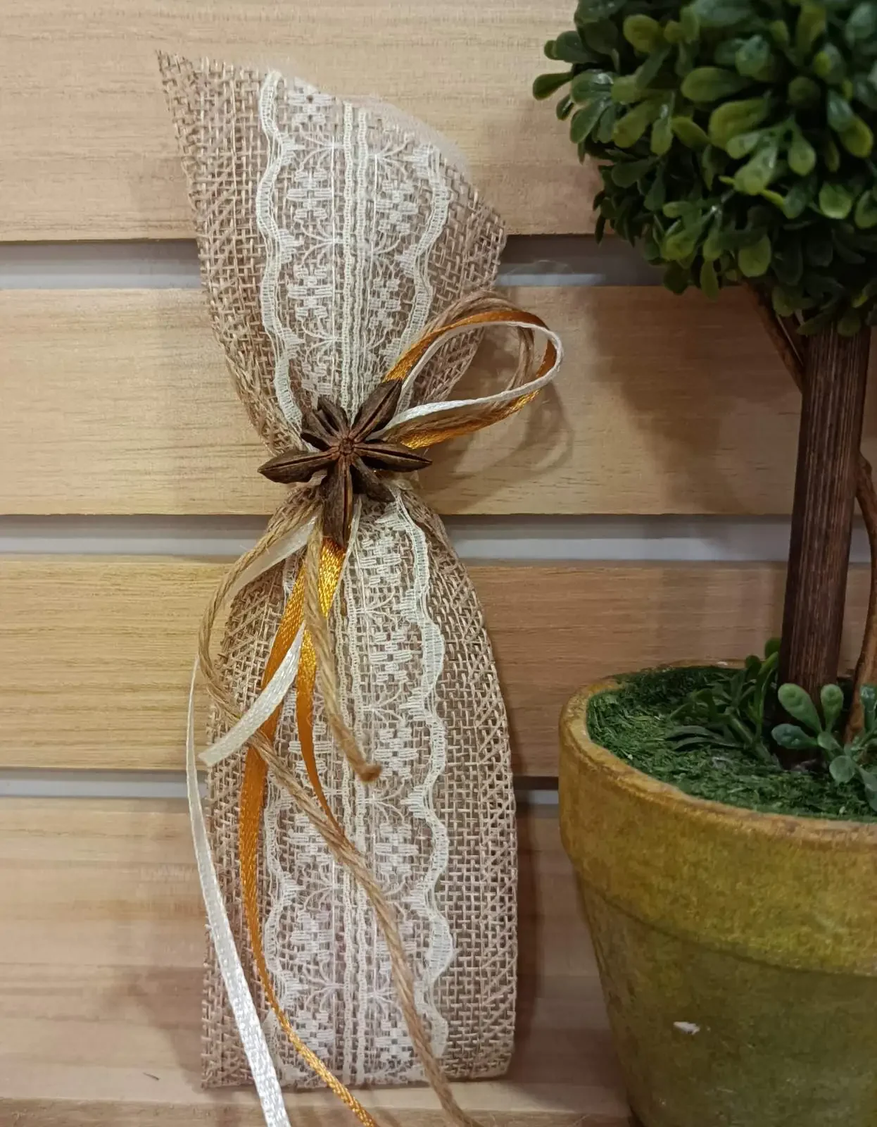 Φωτογραφία προϊόντος: Μπομπονιέρες γάμου Boho με αποξηραμένο γλυκάνισο