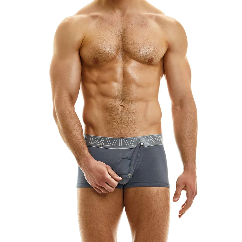 Φωτογραφία προϊόντος: Ανδρικό Glory Hole Boxer Modus Vivendi 01321_grey Γκρι