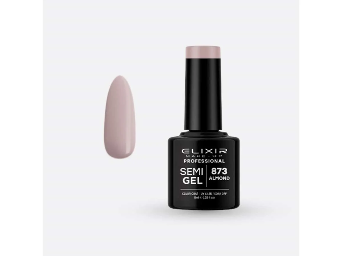 Φωτογραφία προϊόντος: Elixir Ημιμόνιμο βερνίκι 8ml 873 (Almond)