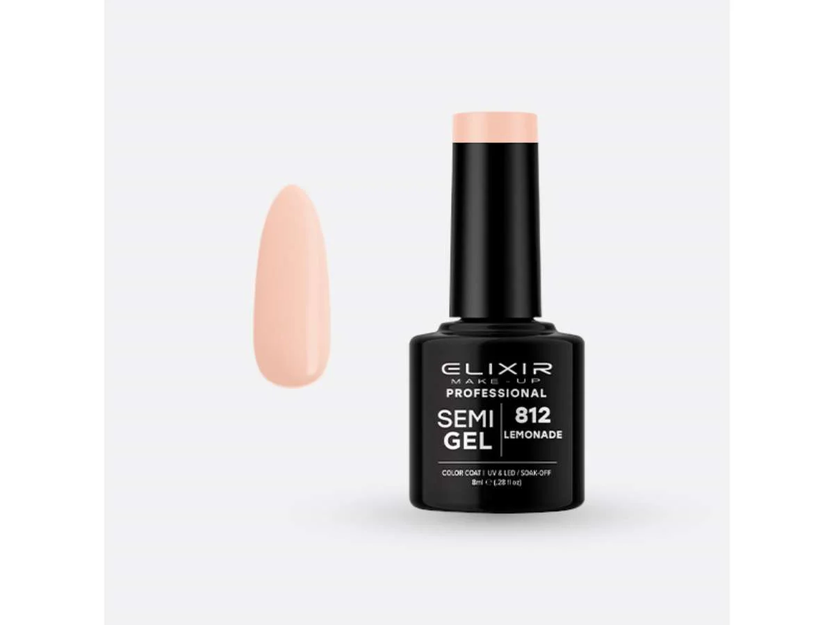 Φωτογραφία προϊόντος: Elixir Ημιμόνιμο βερνίκι 8ml 812 (Lemonade)