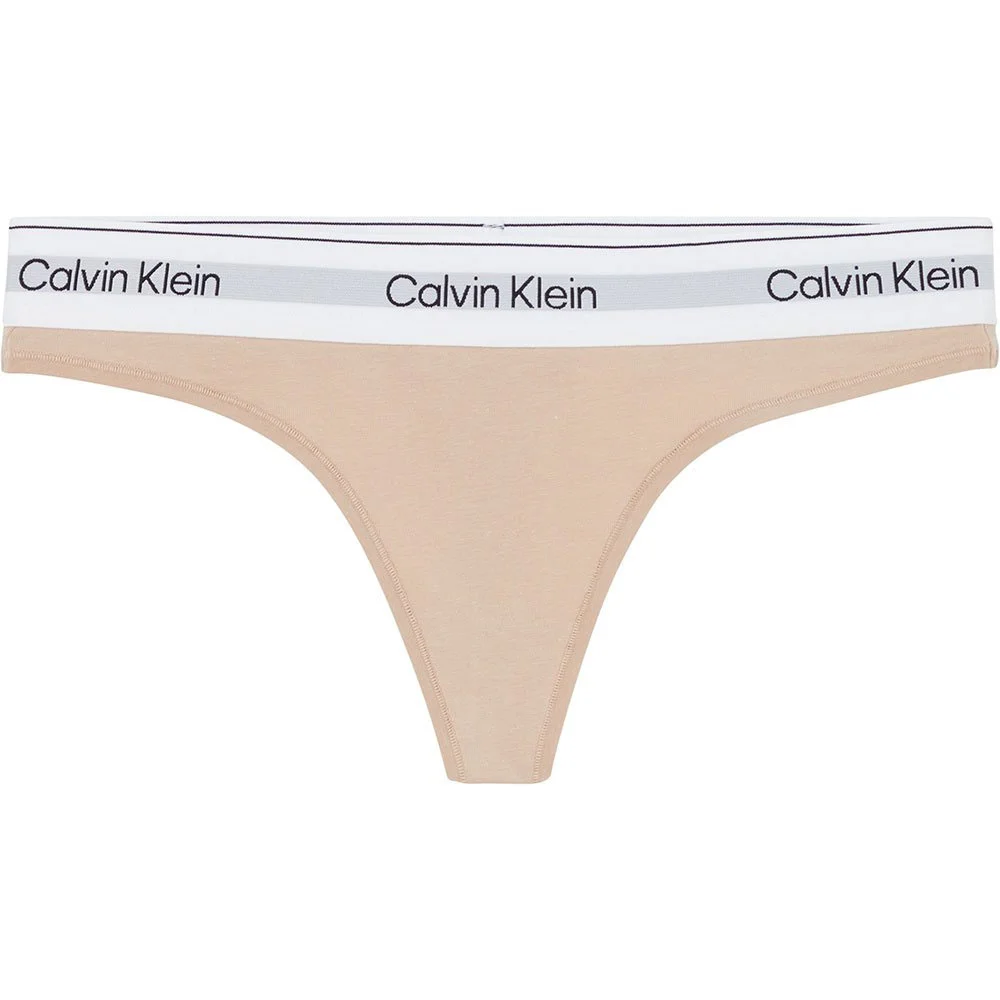 Φωτογραφία προϊόντος: Γυναικείο String Calvin Klein 000QF7050E-7NS Μπεζ