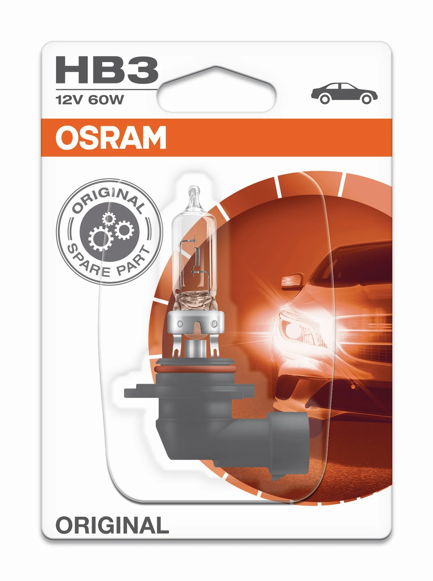 Φωτογραφία προϊόντος: OSRAM HB3 12V 60W P20d Original Line (9005-01B) 1τμχ