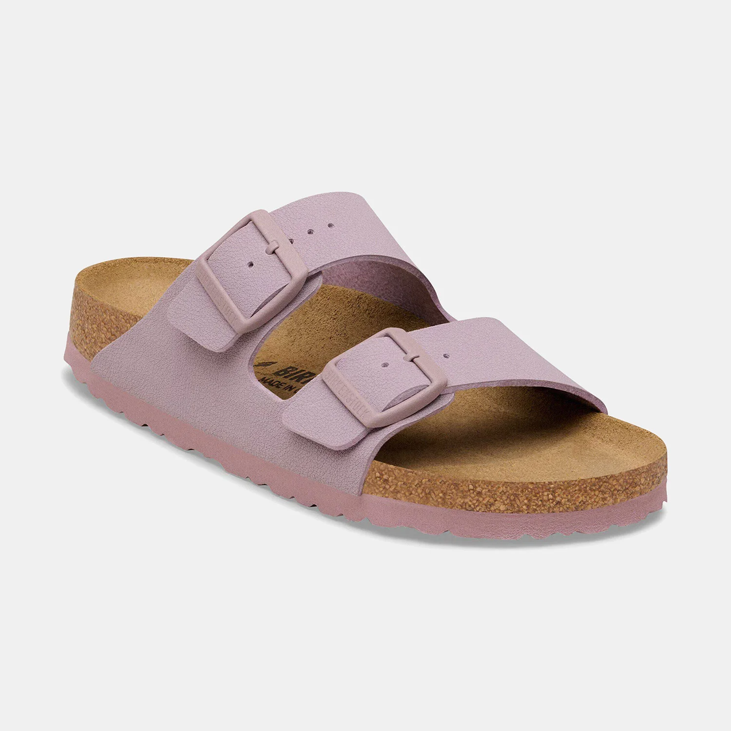 Φωτογραφία προϊόντος: BIRKENSTOCK ARIZONA BIRKO-FLOR NUBUCK SANDALS FADED PURPLE - NARROW FIT ΜΩΒ