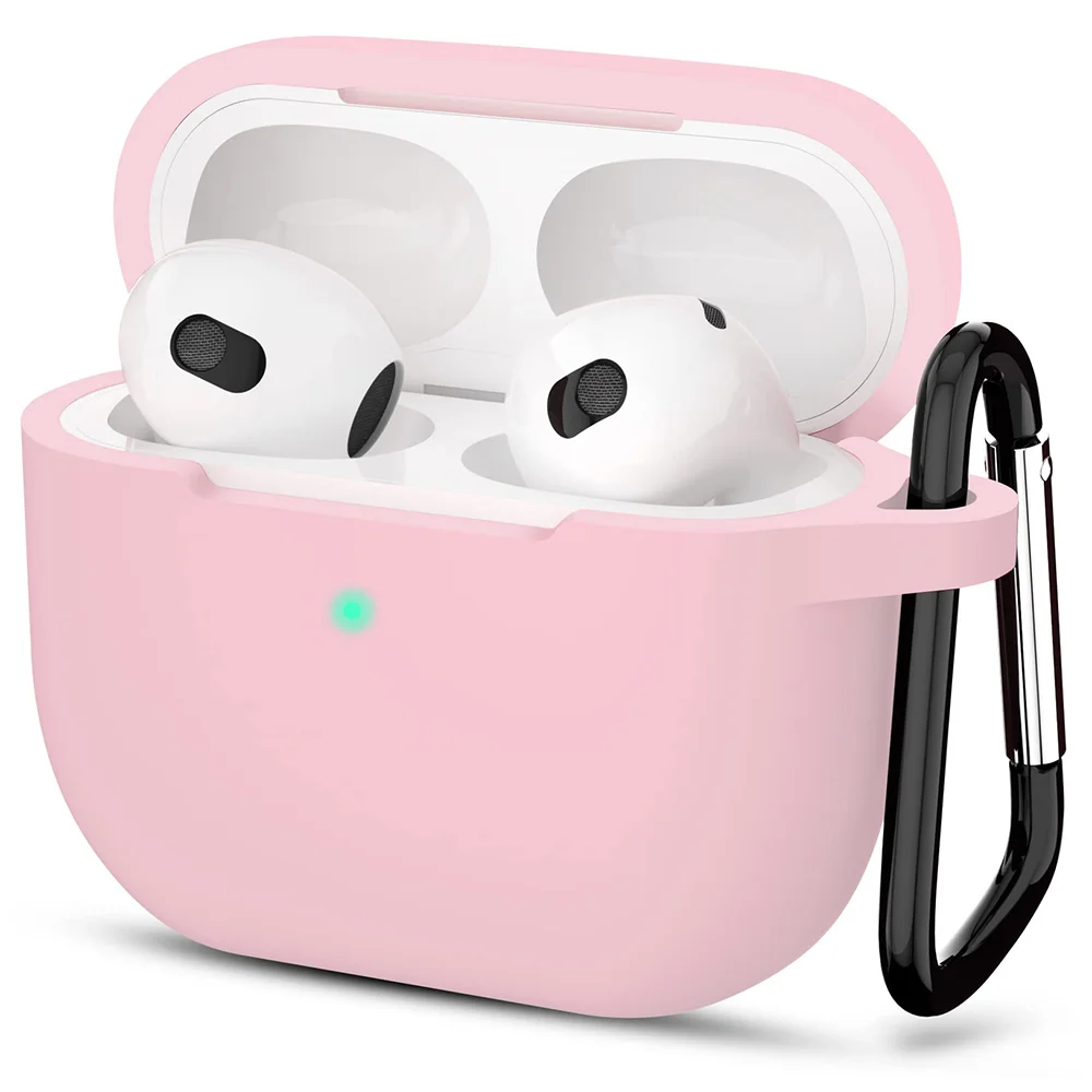 Φωτογραφία προϊόντος: Techsuit Θήκη Σιλκόνης Apple AirPods 3 Smooth Ultrathin Pink