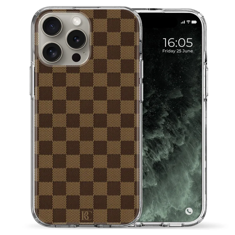 Φωτογραφία προϊόντος: Θήκη Back Cover Apple iPhone 15 Pro Max Brown Chess