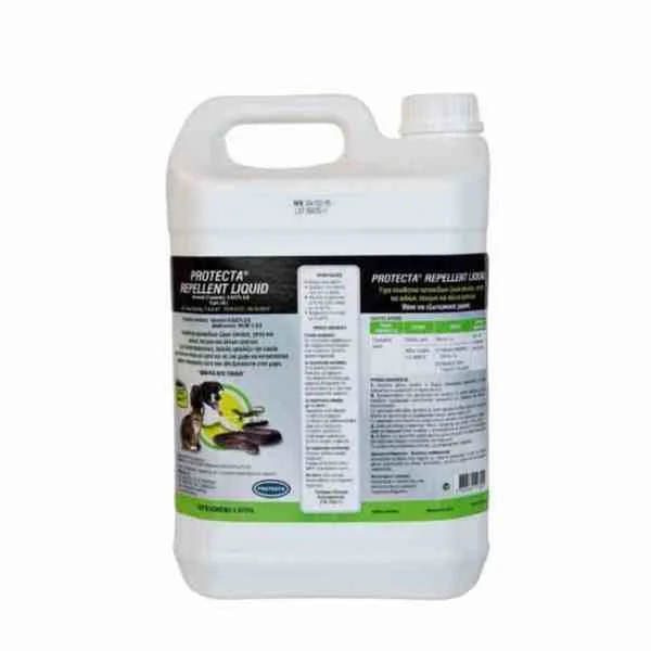 Φωτογραφία προϊόντος: ΥΓΡΟ ΑΠΩΘΗΣΗΣ PROTECTA REPELLENT LIQUID ΓΙΑ ΣΚΥΛΟΥΣ, ΓΑΤΕΣ, ΦΙΔΙΑ Κ.Α. ΕΡΠΕΤΑ (5Lt)