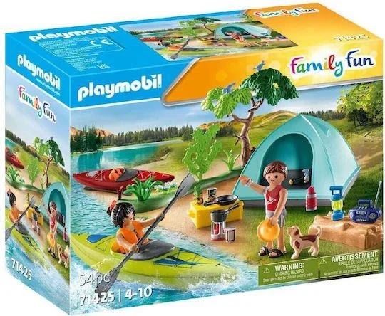 Φωτογραφία προϊόντος: Playmobil Family Fun Κατασκήνωση Στην Εξοχή για 4-10 ετών