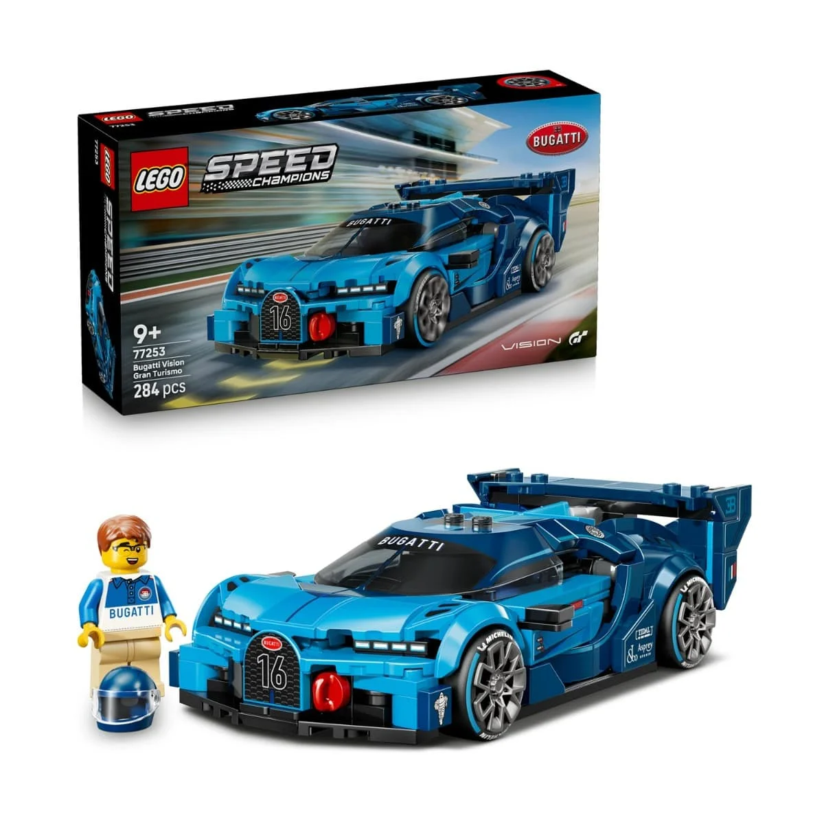 Φωτογραφία προϊόντος: LEGO Speed Champions: Bugatti Vision Gran Turismo Hyper Sports Car (77253)