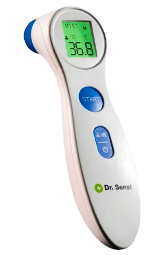 Φωτογραφία προϊόντος: Dr. Senst DET-306 Ψηφιακό Θερμόμετρο Μετώπου με Υπέρυθρες.