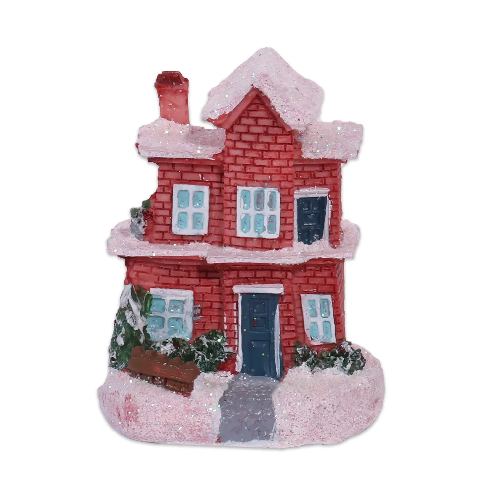Φωτογραφία προϊόντος: Artezan Christmas LED Table Top House Decoration Red 7.8*6cm