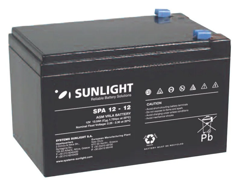 Φωτογραφία προϊόντος: Sunlight Μολύβδου 12V.12A Alarm