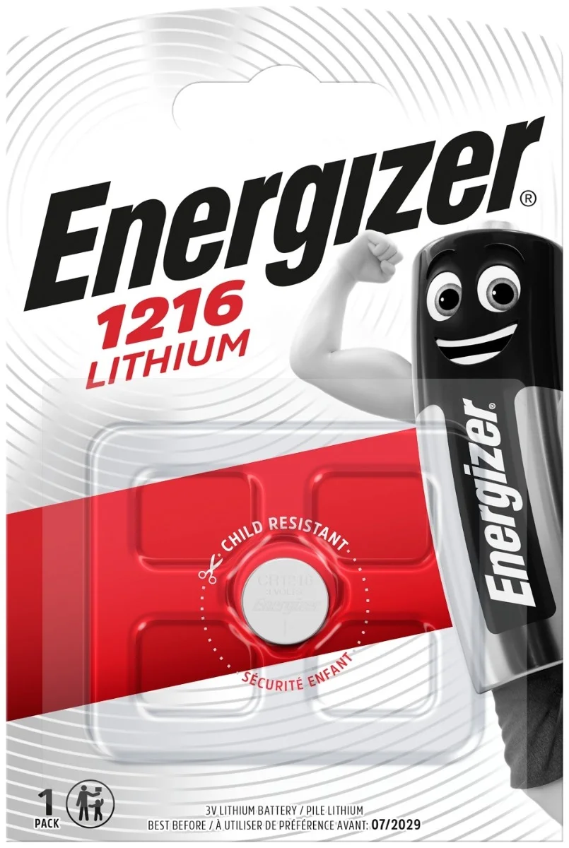 Φωτογραφία προϊόντος: Energizer Κουμπί Λιθίου CR1216